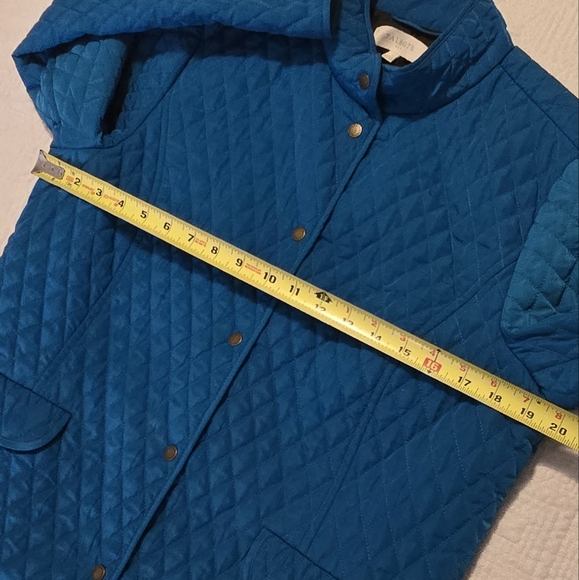 Vintage style Talbots quilted jacket, size large - Picture 7 of 8